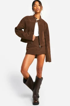 Veste zippée en synthétique