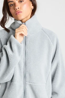 Veste zippée oversize Teddy