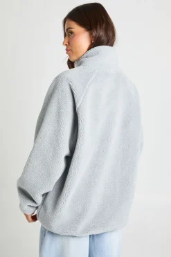 Veste zippée oversize Teddy