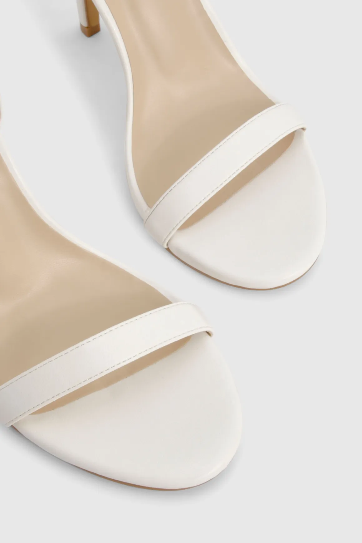 Wide Fit Barely There Heels