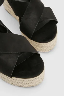Wide Fit Crossover Wedge