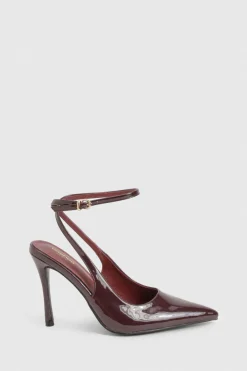 Wide Fit Cut Out Court Shoes