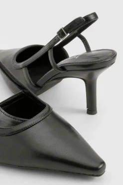 boohoo Wide Fit Slingback Court Shoes< Chaussures Festives|Chaussures À Talons