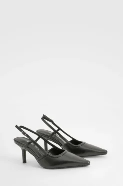 boohoo Wide Fit Slingback Court Shoes< Chaussures Festives|Chaussures À Talons