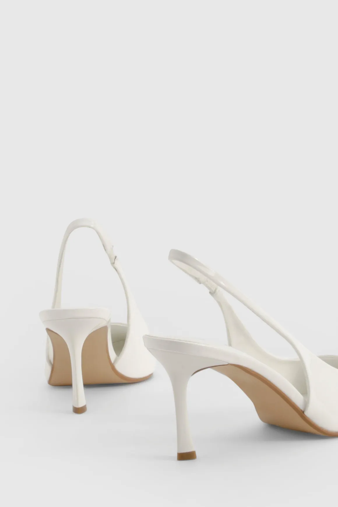 Wide Fit Slingback Court Shoe