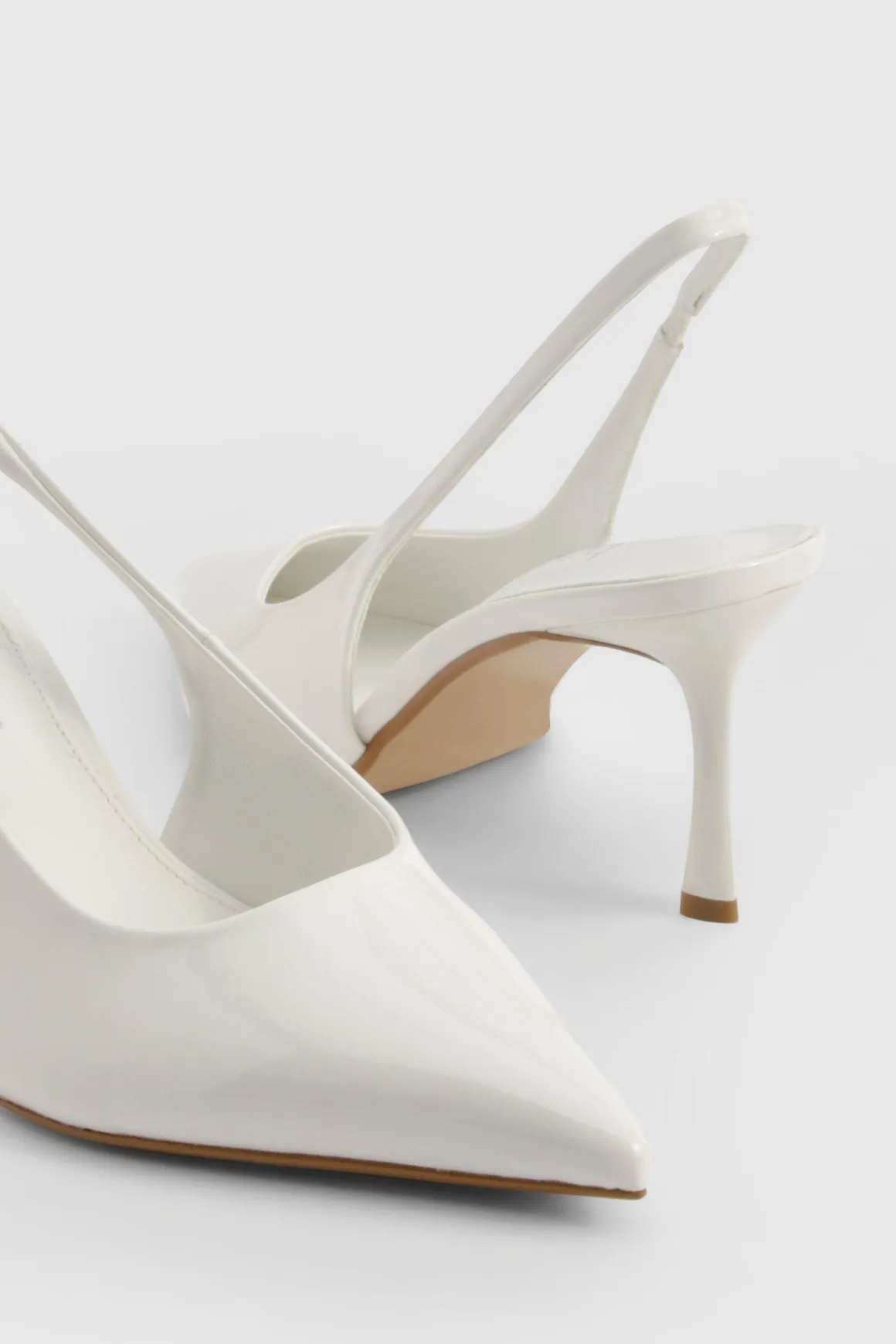 Wide Fit Slingback Court Shoe