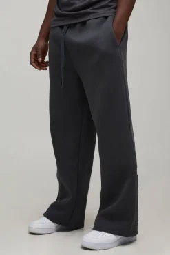 Wide Leg Deboss Motorsport Jogger