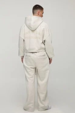 boohooMAN Wide Leg Man Heavyweight Joggers<Homme Joggings|Jogging