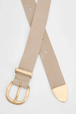 Wide Suede Belt