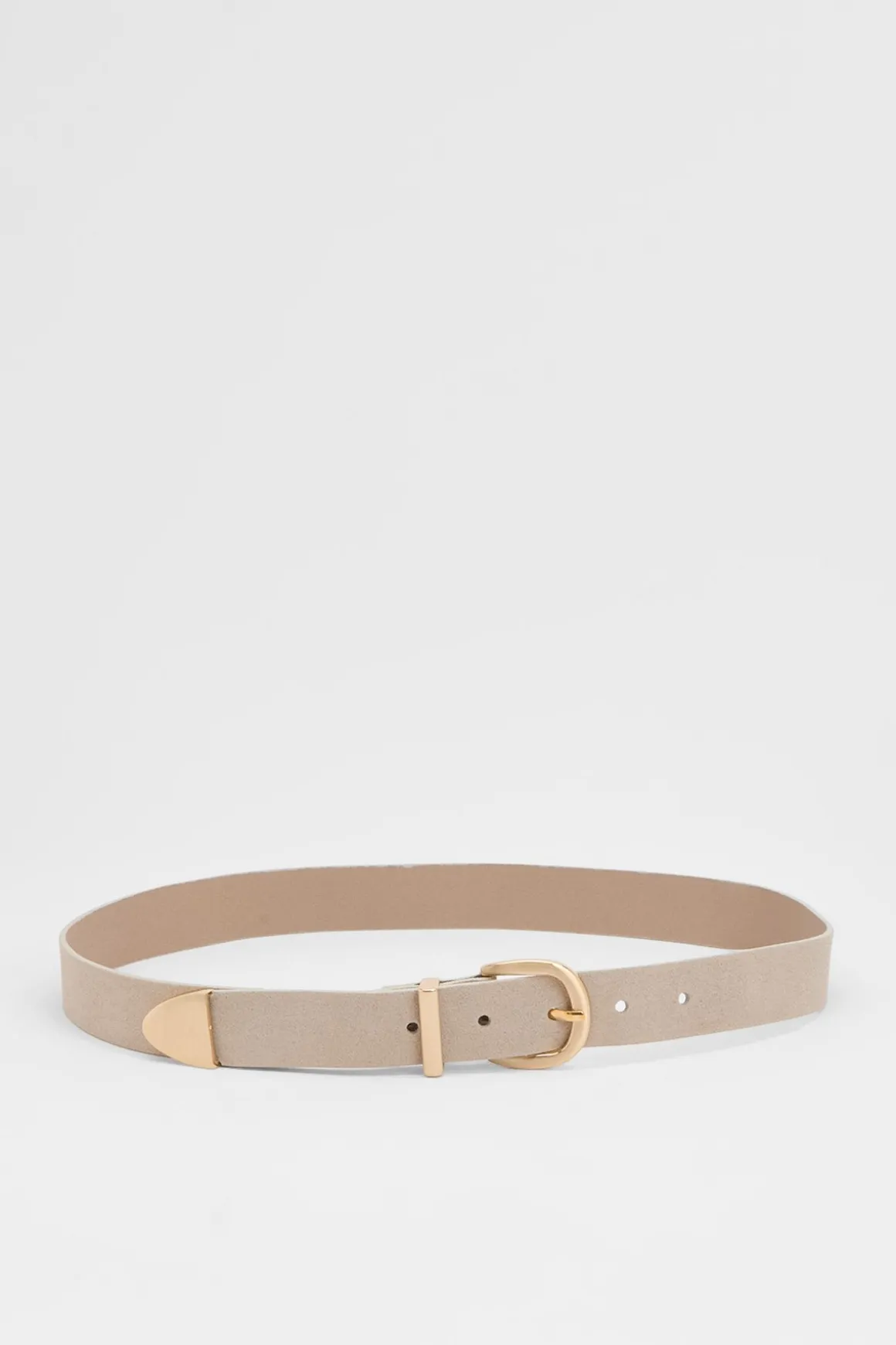 Wide Suede Belt