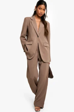 boohoo Woven Open Back Tailored Blazer<Femme Tailleurs|Blazers