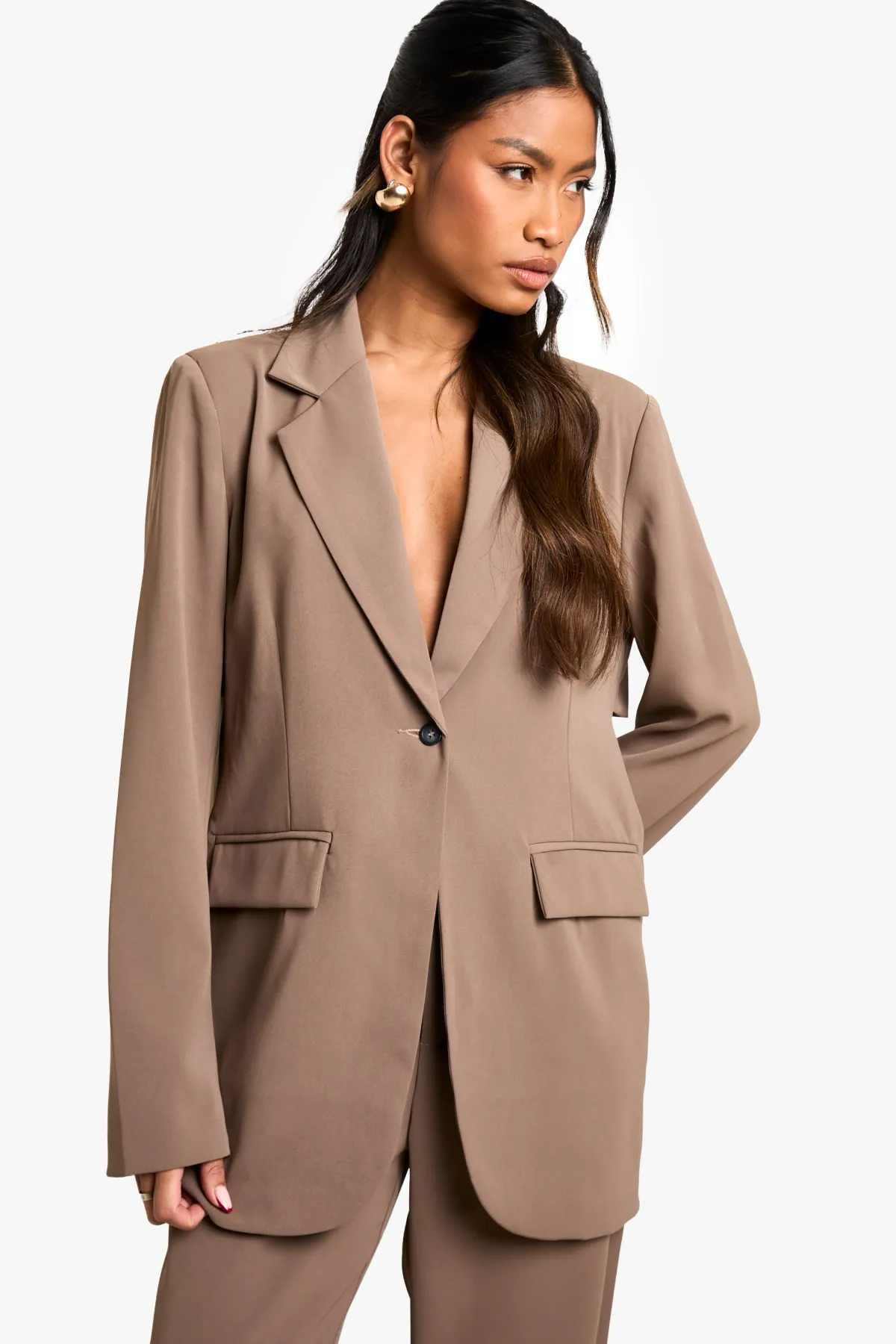 boohoo Woven Open Back Tailored Blazer<Femme Tailleurs|Blazers