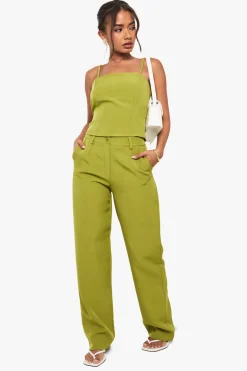 boohoo Woven Structured Co-Ord<Femme Pantalons|Ensembles